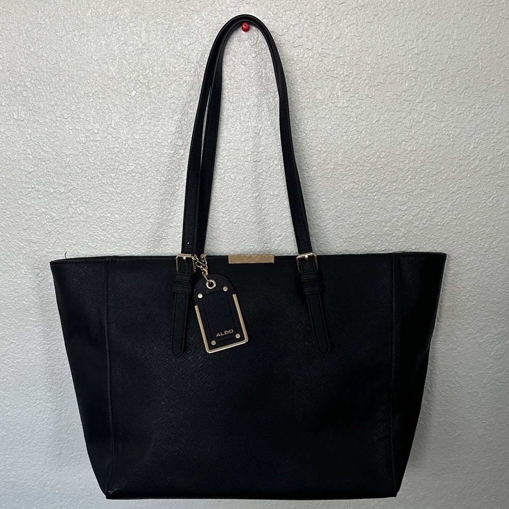 ALDO Elegant Black Tote Bag